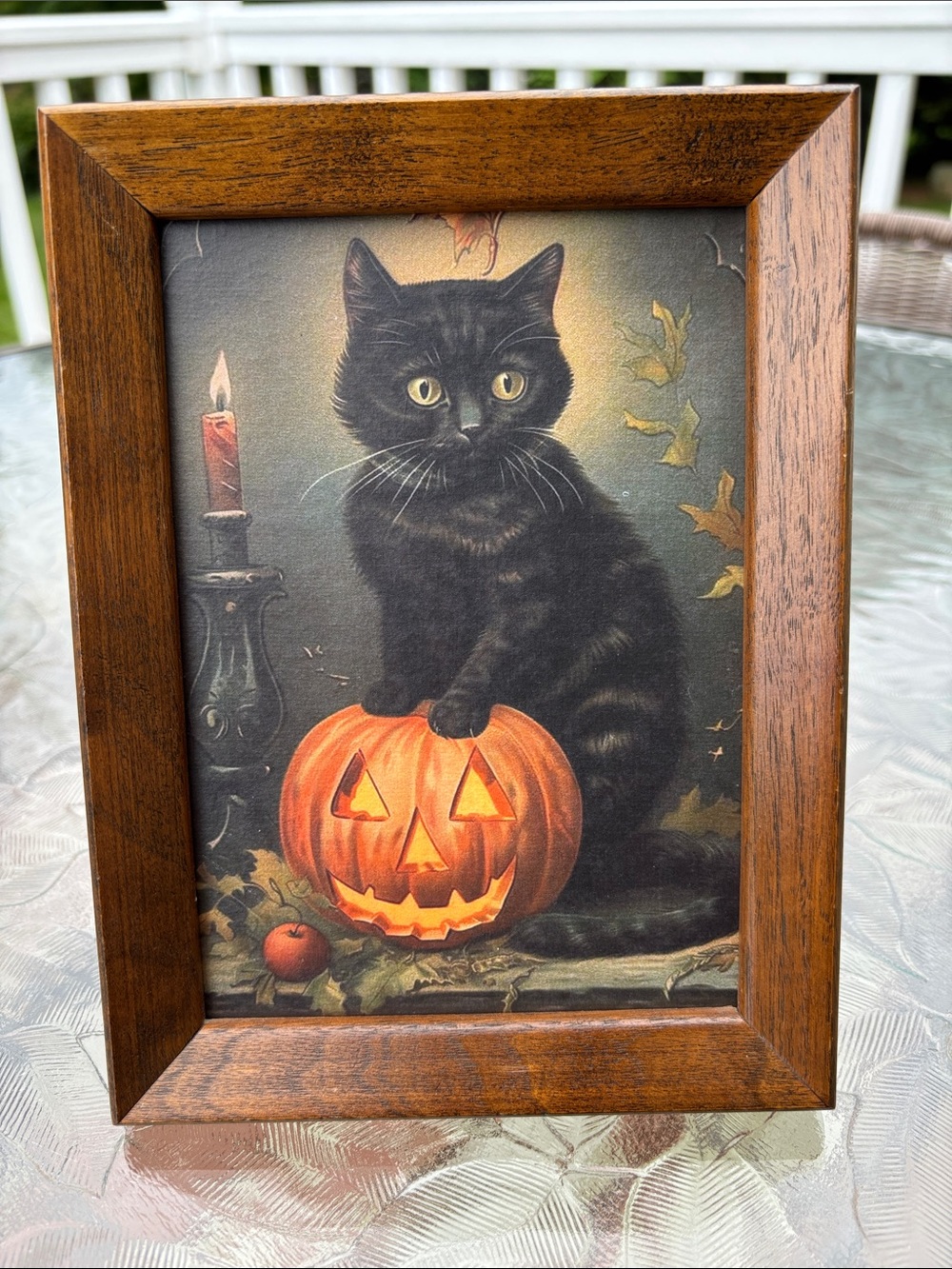 Black Cat Halloween Print